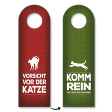 Vorsicht vor der katze - vorsicht,