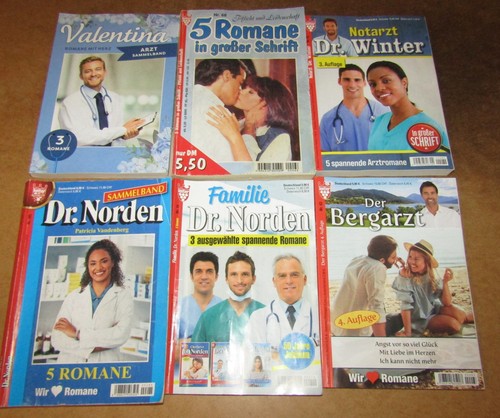 Arztromane 5er und - und, 3x