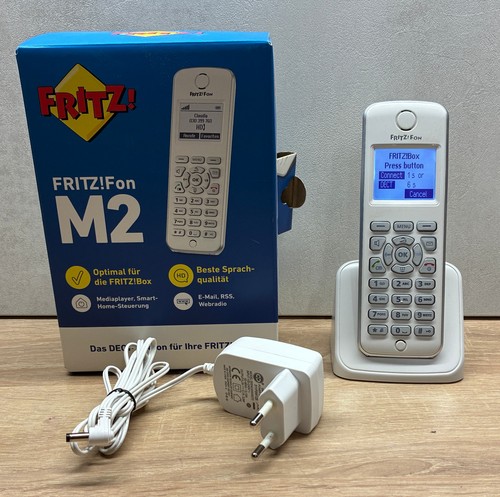 Avm fritzfon dect weiß - fritzfon, m2