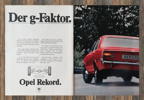 Opel rekord reklame - c,