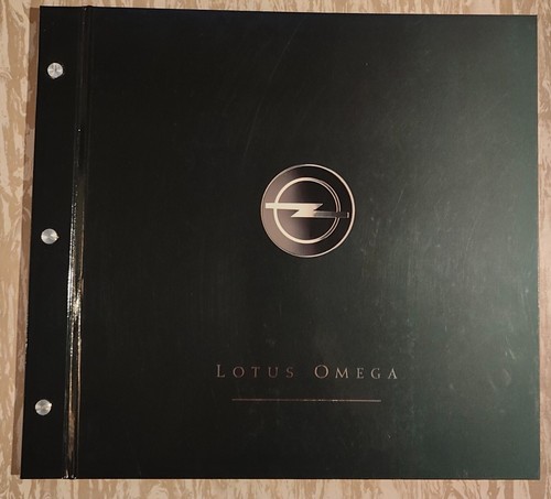 Lotus omega buchprospekt - omega,