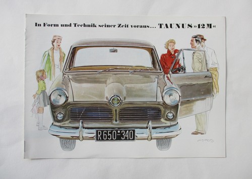 Prospekt ford taunus m - 12,