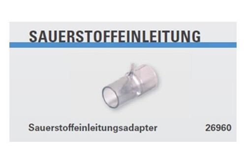 Sauerstoffeinleitungsadapter