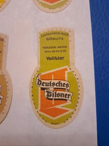 Bieretikett landskron - ☆☆bieretikett,