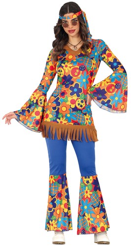 Kostüm hippie mädchen - mädchen, 60