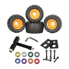 Skateboard Wheel All Terrain Longboard Dance Board Offroad-Fahrzeug Dämpfung