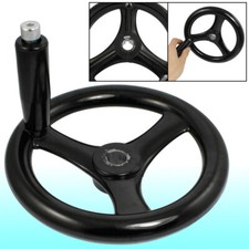 Handrad Stellrad Drehkurbel mit Grehgriff 200mm Maschinenkurbel für Fräsmaschine
