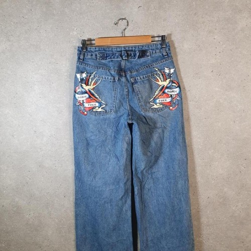 Vintage hardy bestickte hip - ed,