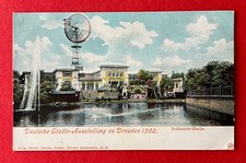 Anlass AK DRESDEN 1903 Deutsche Städte Ausstellung Industrie Halle     ( 160164