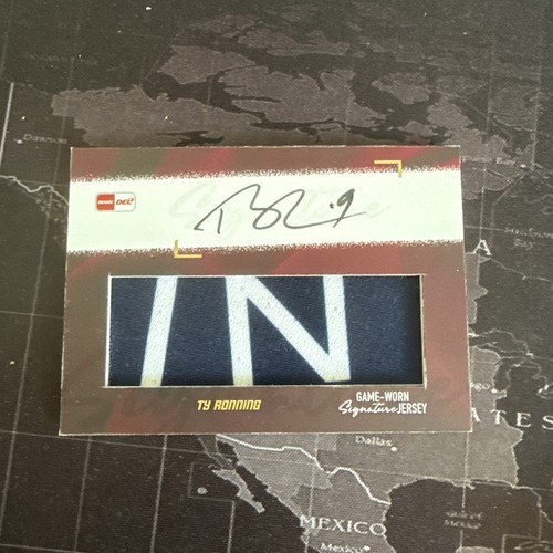 Ronning jersey card - ronning,