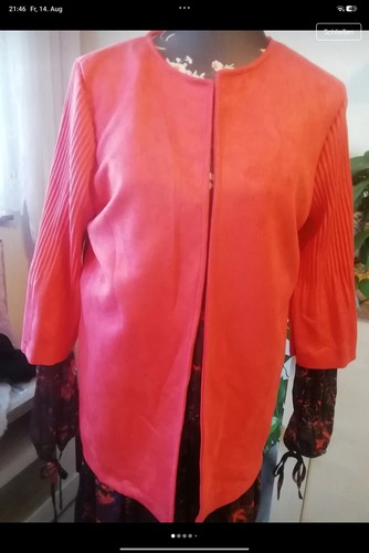 Blazer jacke wildleder optik - jacke,