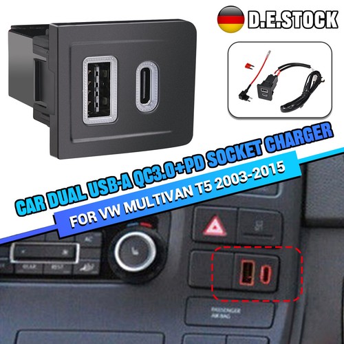 Auto dual usb - dual, pd