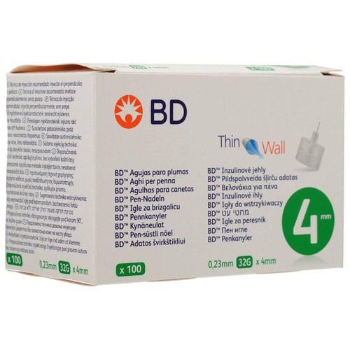 Thin wall pen nadeln - thin, 0,23
