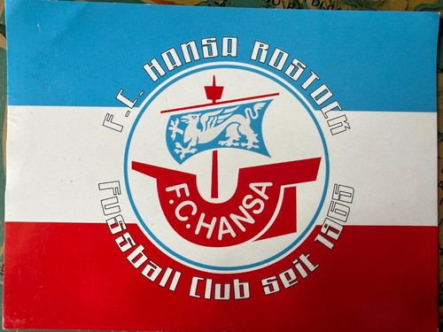 Hansa rostock aufkleber - fc,