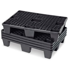 5x Kunststoffpalette im halben