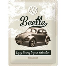 Blechschild VW Käfer - Retro Beetle 30x40 ovp 