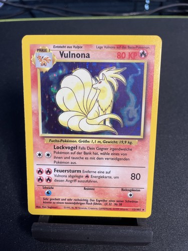 Pokemon karte vulnona 102 - karte, 12/102