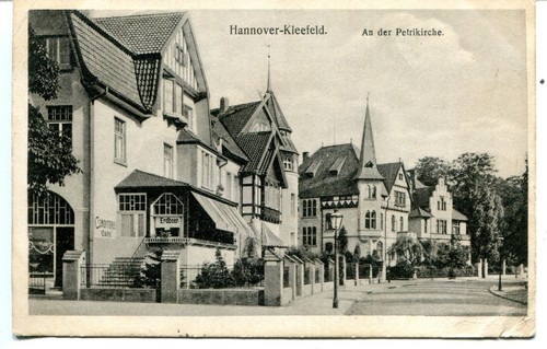 Germany hannover kleefeld - germany, ak