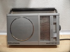 Alter Grundig Radio AM-FM Portable Radio Music Boy 60 für Bastler
