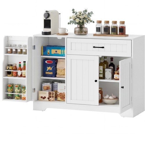 Homcom sideboard kommode - kommode, mit