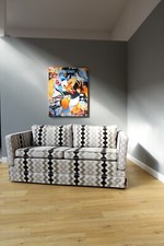 Sofa Bielefelder Werkstätten Popart Space Age Vintage 60s 60er Jahre Daybed Cult