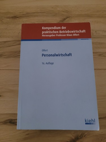 Personalwirtschaft olfert - personalwirtschaft, (olfert