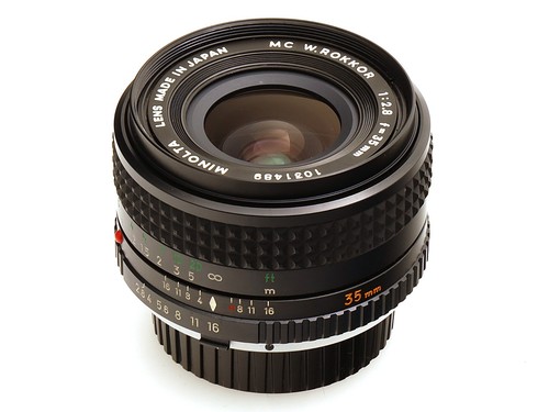 Minolta weitwinkel objektiv - minolta,