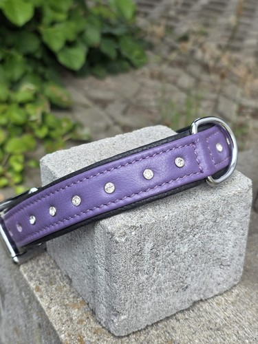 Hundehalsband 55cm leder - hundehalsband,