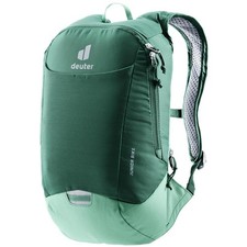 Deuter Fahrradrucksack Junior Bike, Grün, Kinderrucksack mit Brustgurt