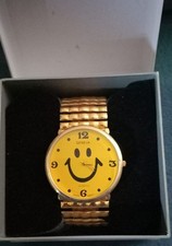 Vintage smiley gesicht uhr - gesicht, |