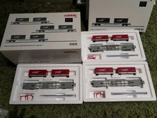 Märklin H0 Containerwagen Set 47070 Crossrail  Containertragwagen SBB Cargo