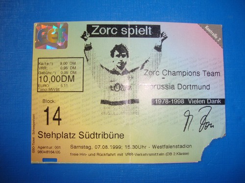 1998 ticket abschiedsspiel - 1998,