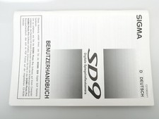 Sigma sd9 benutzerhandbuch - sigma,