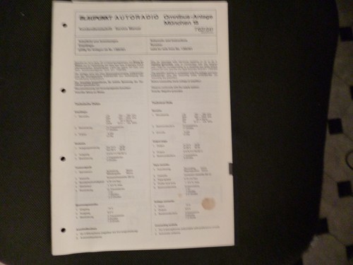 Original service manual - original,