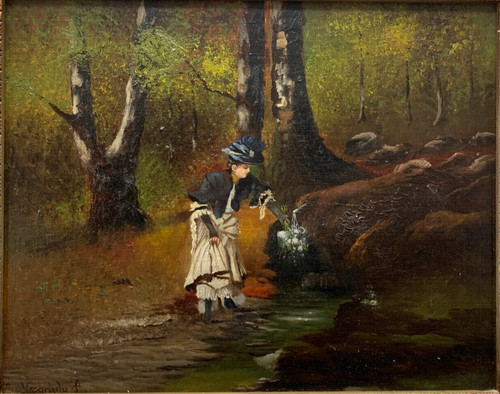 Altes ölgemälde antal - altes,