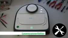 Reparatur VR300 Roboter Vorwerk Kobold Staubsaugerroboter Fehler Defekt Behebung