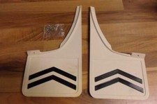  Audi 50  Schmutzfängersatz weiss hinten VOTEX 