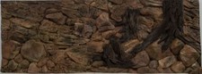 B-Ware ZooPaul Aquarium Rückwand 3d Wurzel 200x50cm Terrarium aquascape