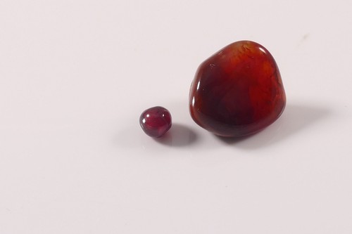 Granat edelstein rot - 2x,