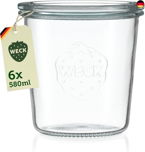 Weck gläser 580ml 6er set - weck, ?