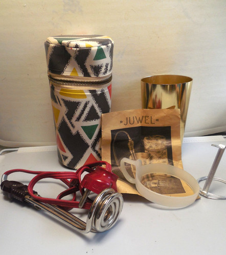 Vintage reise tauchsieder - reise,