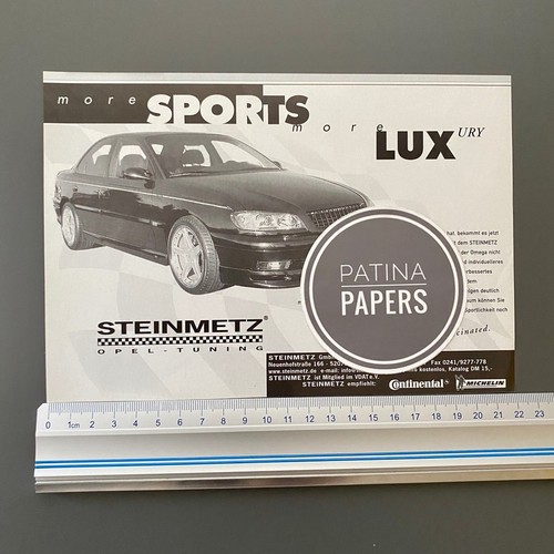 2000 steinmetz opel omega - steinmetz,
