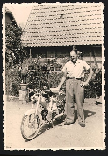 Fotografie motorrad mofa - motorrad,