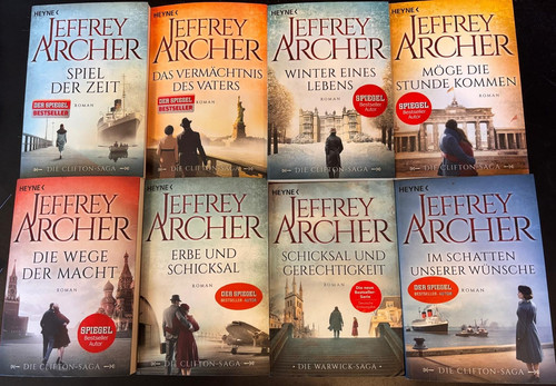 Buchpaket jeffrey archer - 8,