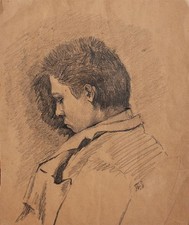 Männerporträt Selbstbildnis