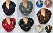 Eule Loop Schal Schlauchschal  Rundschal Halstuch Tuch  Hals tücher Damenschal 