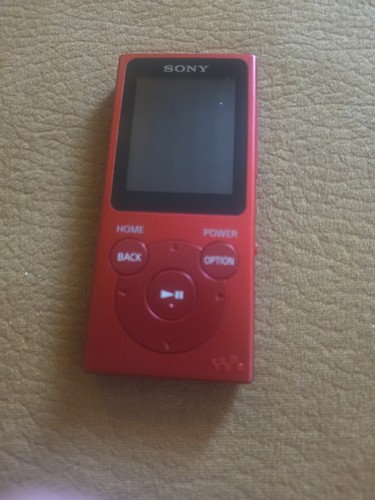 Sony walkman mp3 player rot - sony,