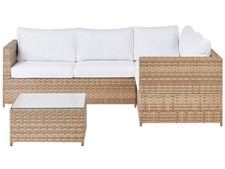 4-Sitzer Lounge Set Rattan