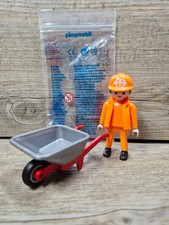 PLAYMOBIL® Bauarbeiter Rail City Sonderfigur PROMO Werbefigur Baustelle