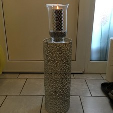 Windlichtsäule Metall